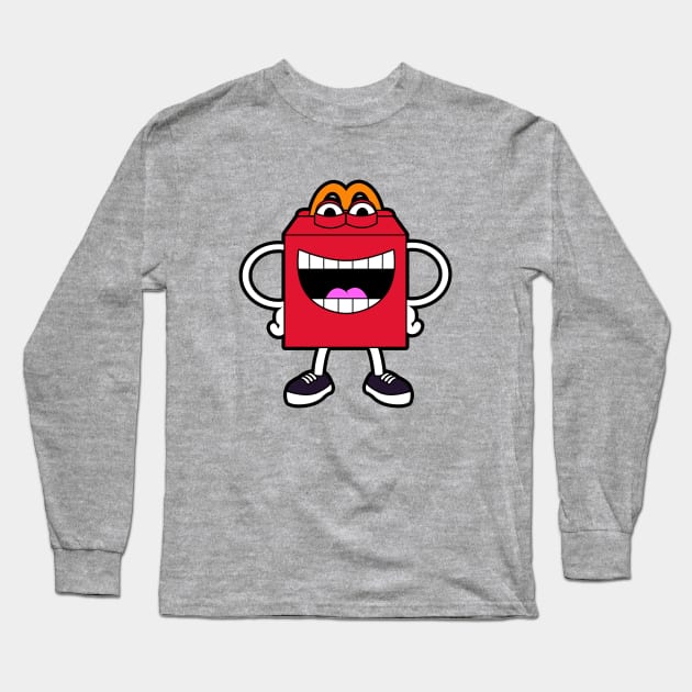 Happy Meal Long Sleeve T-Shirt by liora natalia